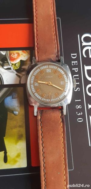 Ceas rusesc de colectie Pobeda cal Zim 2602, anii 60, functional 2