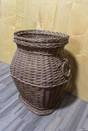 2 buc Cos de rufe din ratan; Cos decorativ - imagine 8