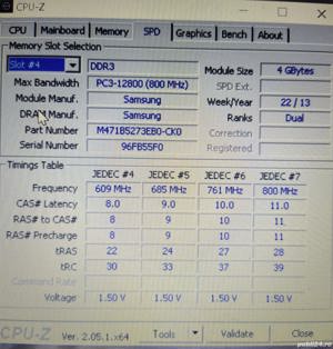 memorii RAM laptop Samsung DDR3L 8G 4G 2G PC3-12800S - imagine 6