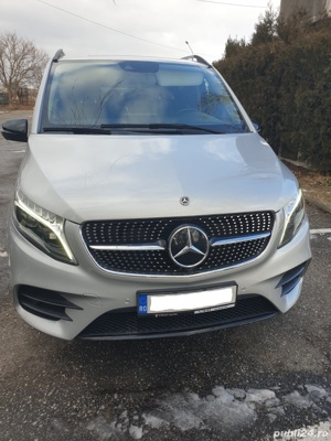Mercedes Benz - V-Class 300d AVG Extralung AWD, an 2022, climatronic, 4x4, stare imepcabila - imagine 3