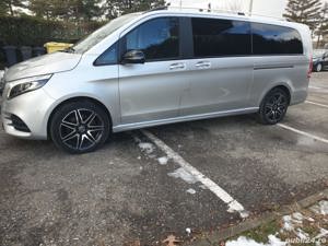 Mercedes Benz - V-Class 300d AVG Extralung AWD, an 2022, climatronic, 4x4, stare imepcabila - imagine 2