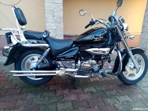 Vand motocicleta Hyosung Aquila GV125 , A1 , inmatriculata - imagine 2