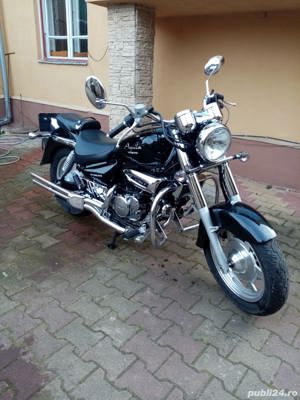 Vand motocicleta Hyosung Aquila GV125 , A1 , inmatriculata - imagine 6