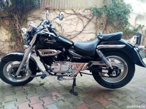 Vand motocicleta Hyosung Aquila GV125 , A1 , inmatriculata - imagine 3