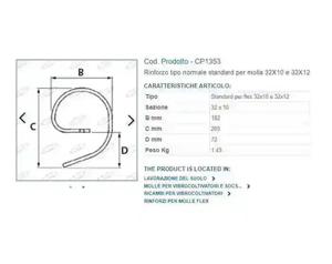 Arc cu sageata pentru cultivator 32x12 mm - imagine 4