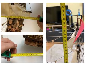 Machetă Corabie Sf Ioan Botezatorul