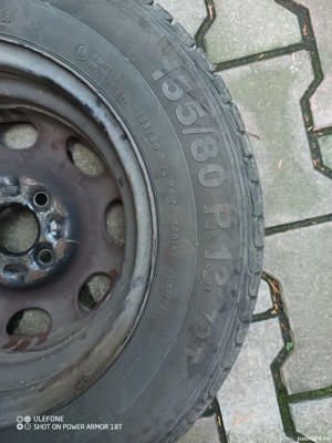 Jante 13 echipate cu anvelope vara - imagine 2