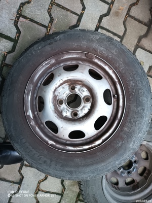 Jante 13 echipate cu anvelope vara - imagine 4