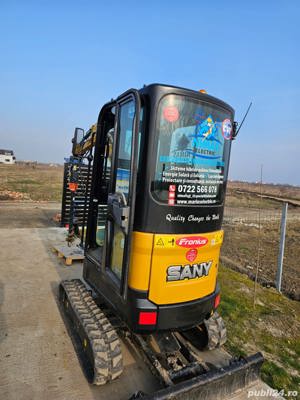 Miniexcavator sapaturi si inchiriez  - imagine 3