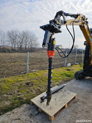 Miniexcavator sapaturi si inchiriez  - imagine 2