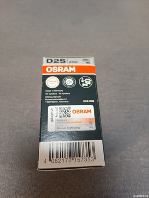 Set becuri xenon D2S Osram  - imagine 4