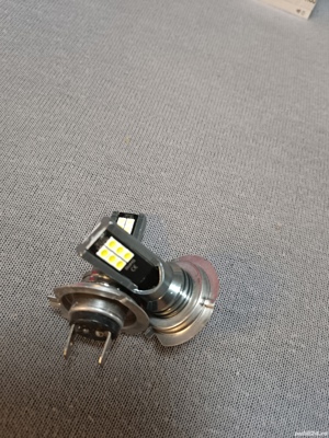 Bec led H7 cu lupa - imagine 3