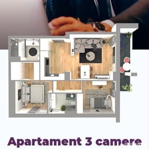 Ateneo Propietar Apartament 3 camere 74mp Calea Torontalului - imagine 3