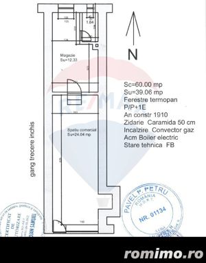 Spațiu comercial de închiriat, 39 mp, în zona Ultracentral - imagine 7