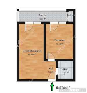 Apartament de 2 camere cu balcon si loc de parcare zona Garii Sibiu - imagine 7