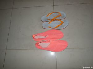 Papuci de plaja si inot marimea 33 - 34 , 36 - 37 