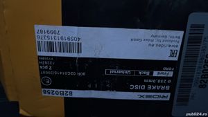 Discuri frana Ford Fiesta dupa 2008 , Ford Ka dupa 2014 , puntea fata , Ridex Germany  - imagine 2