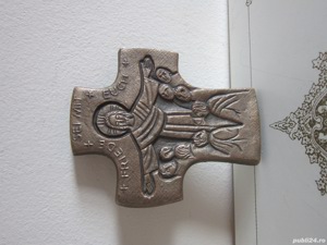 rar Cruce bronz vintage colectie"Pacea fie cu tine"Germania'70