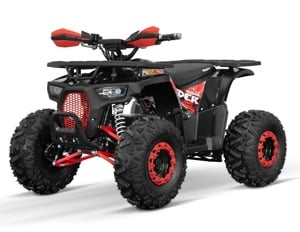 ATV electric NITRO ECO DustRider XXL 1000W 48V 20Ah cu diferential, roti 8 inch, rosu - imagine 1