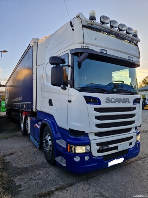 Scania R480 Streamline 2013 6x2 km reali! Alcoa Continental retarder 65tone agabaritic bascula - imagine 6