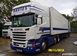 Scania R480 Streamline 2013 6x2 km reali! Alcoa Continental retarder 65tone agabaritic bascula - imagine 9