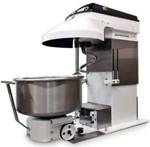 Malaxor cu brat spiral automatic cu cuva detasabila