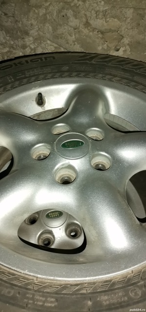 Jante aliaj R16 + cauciucuri vara Nokian, Land rover Freelander - imagine 6