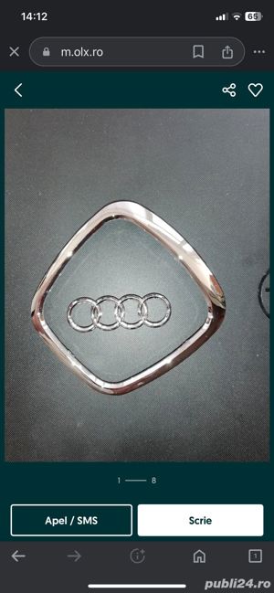 Ornament volan Audi clasic sau S-Line(rotund) - imagine 6