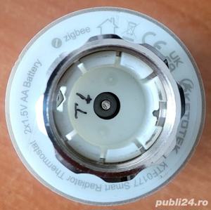 Robineți AVATTO Tuya ZigBee TS0601, valvă termostatică pentru radiator - imagine 5