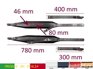 Vand set curele spate profesionale acordeon latime 8 cm (Italia)