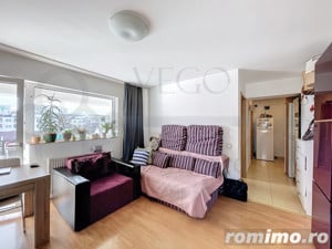 Apartament cu 1 camera decomandat, balcon, mobilat, zona Calea Turzii - imagine 4