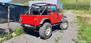 Jeep Wrangler YJ motor BMW omologat RAR in carte 204cp  - imagine 11