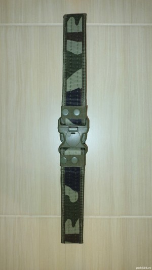 Centura   Curea tactica militara, combat, vanatoare, airsoft, camuflaj - imagine 4