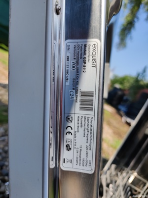 Exquisit GSP-8112 masina spalat vase import Germania - imagine 7