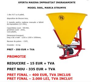 Masina imprastiat ingrasaminte MIG  - imagine 5