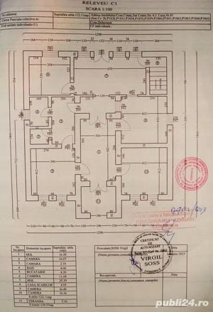 Casa stil neo-românesc 4 camere si teren 17800mp (1,78 Ha) intravilan. - imagine 3