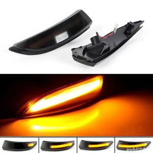 Semnalizator luminos pentru oglindă laterală dinamică LED 2X pentru Ford Fiesta MK7 B-Max - imagine 7