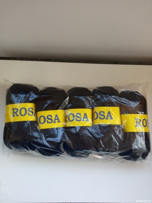 Fir tricotat Rosa acril  - imagine 2