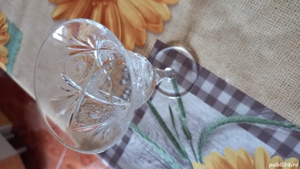 Vand set 6 pahare albe cristal calitate superioara - imagine 2