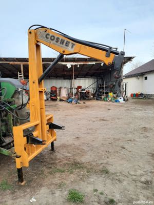 Macara telescopica tractor cu suport pt MA - imagine 2