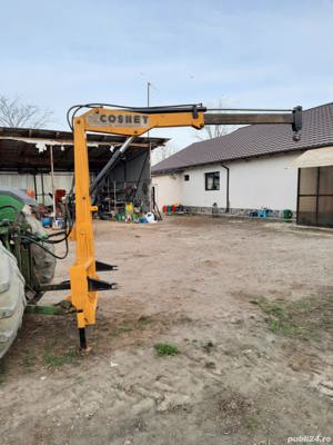 Macara telescopica tractor cu suport pt MA - imagine 4