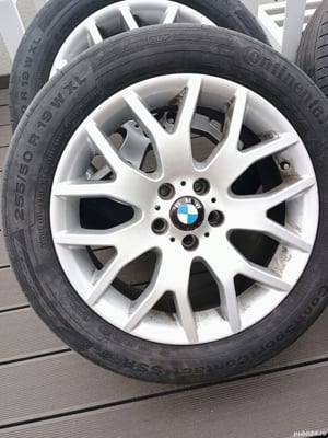 BMW ,X5-X6, Set 4 Jante 19 " si anvelope vara ,doua dimensiuni, - imagine 4