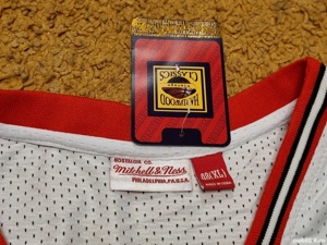 Maiou jersey baschet NBA nou Michael Jordan, Chicago Bulls, XL - imagine 3