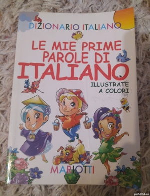 Carte ilustrata color limba italiana
