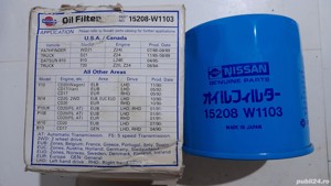 filtru ulei Nissan  - imagine 2