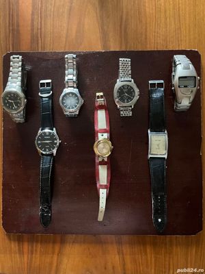 Vand,schimb doua ceasuri, unul Q&Q Japonez, unul Fossil si altele  - imagine 2