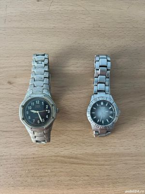 Vand,schimb doua ceasuri, unul Q&Q Japonez, unul Fossil si altele 