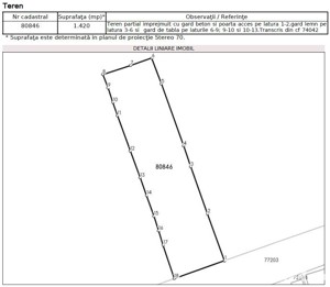 Proprietar, vand teren pentru casa, 1420mp intravilan, Tiur, Blaj - imagine 6