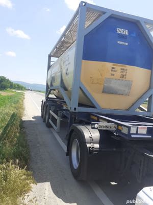 2x Dennison TF25SK0, 20-25FT, container chassis, ADR , stare perfecta - imagine 2