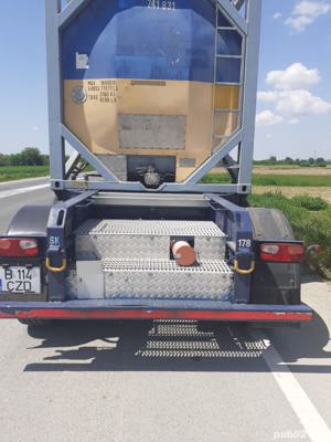 2x Dennison TF25SK0, 20-25FT, container chassis, ADR , stare perfecta - imagine 4